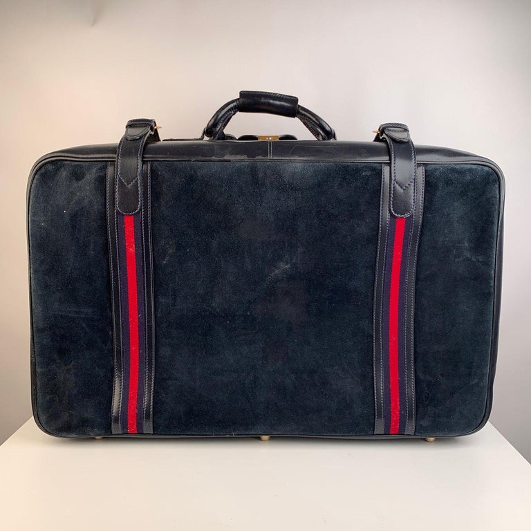 1980s Vintage Garment Bag Luggage & Travel Carry on 