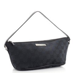 Gucci Vintage Boots-Pochette GG aus Segeltuch