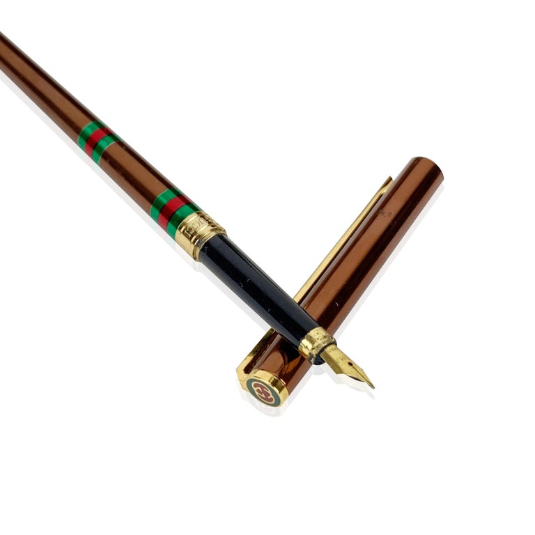 Mint Gucci 1980's Fountain Pen– Vintage Objects