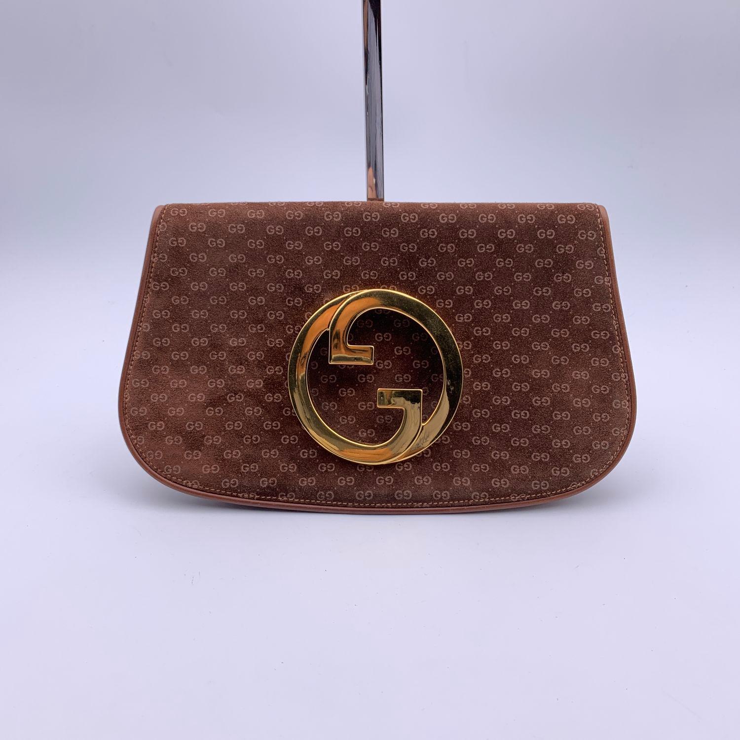 gucci brown clutch