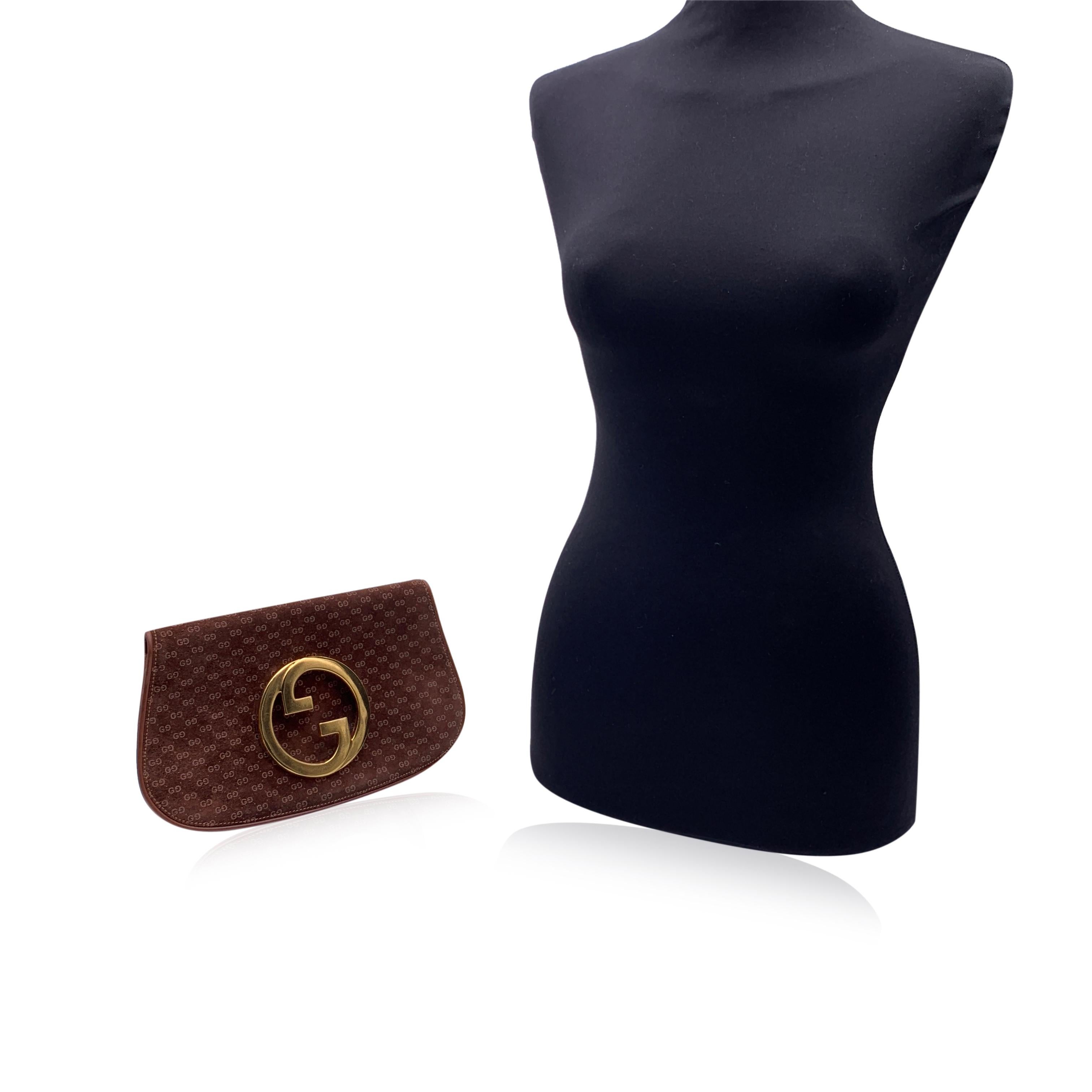 brown clutch bag