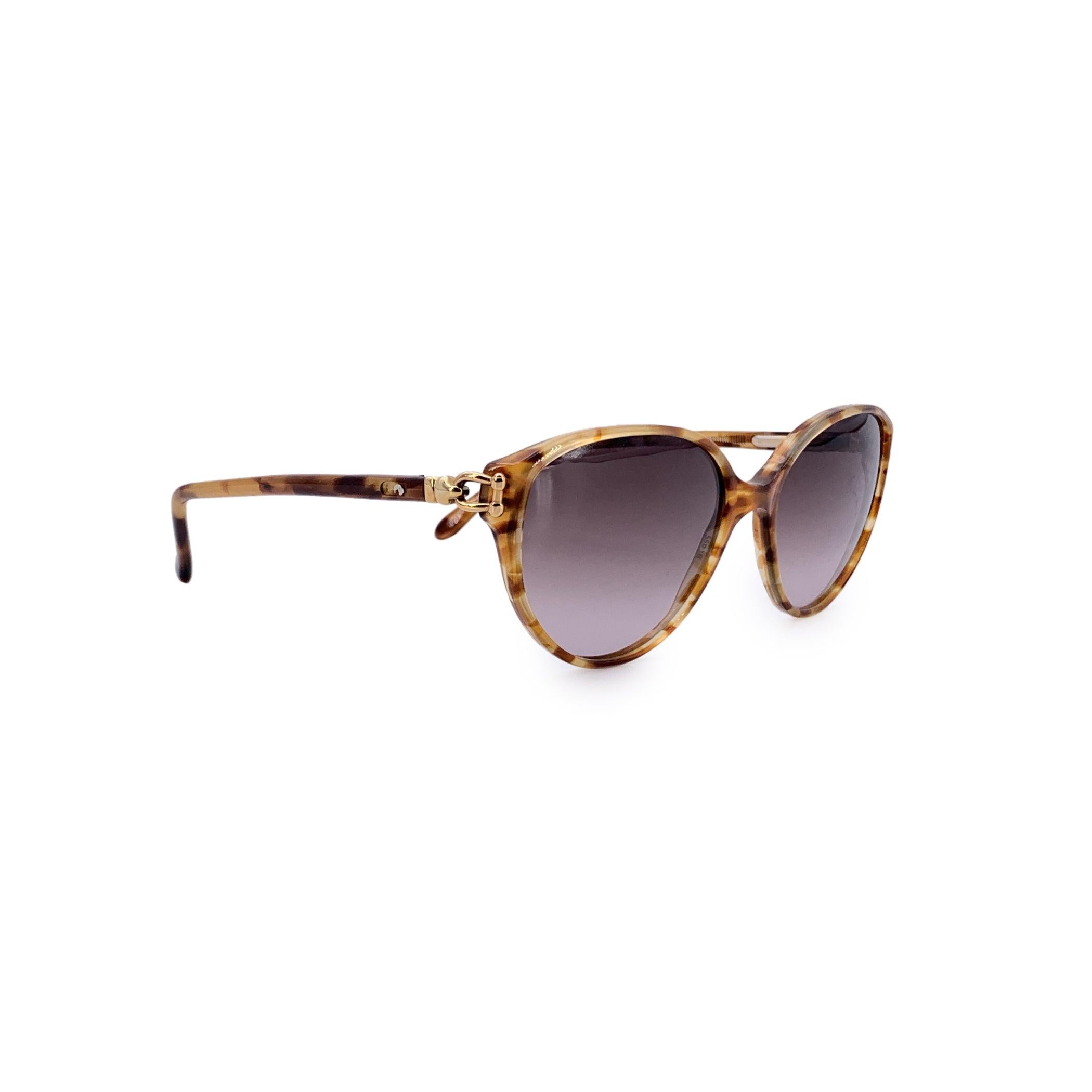 Gafas de sol Gucci Vintage Marrón Havana GG 2198 53/15 130mm en Bueno estado para la venta en Rome, Rome