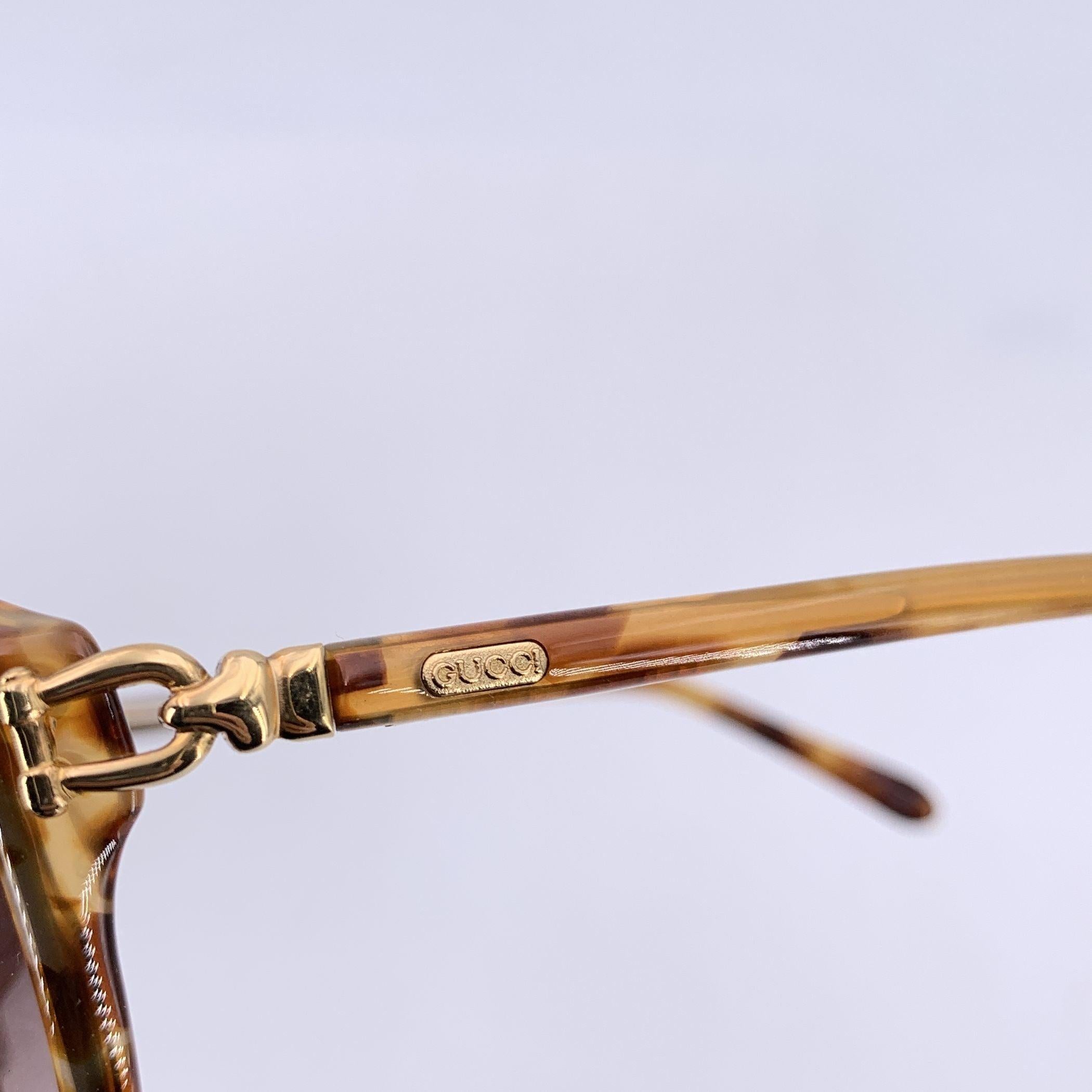 De las mujeres Gafas de sol Gucci Vintage Marrón Havana GG 2198 53/15 130mm en venta
