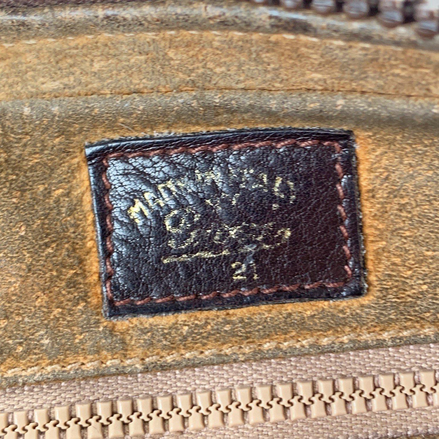 Gucci Vintage Brown Leather Horsebit Shoulder Bag 6