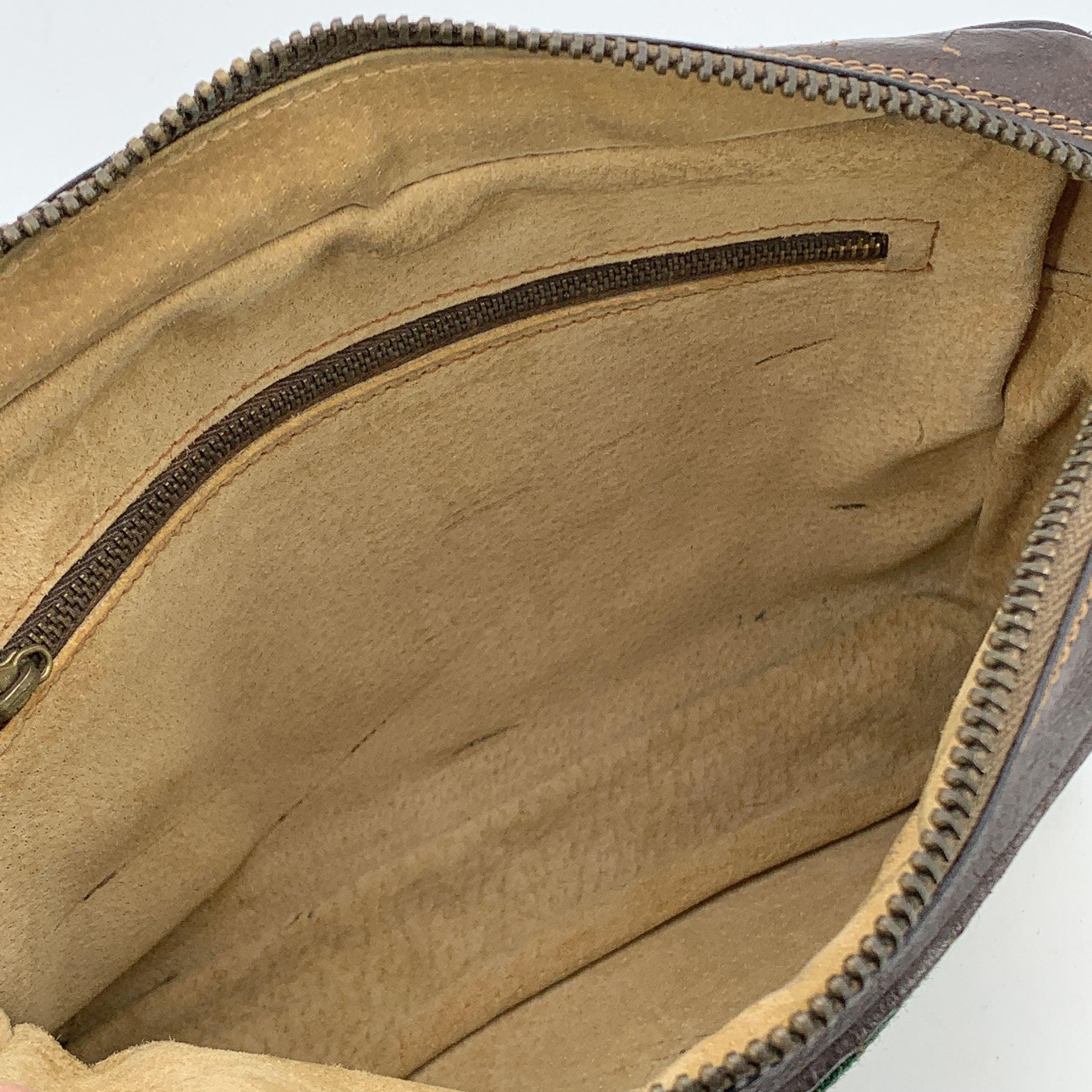 De las mujeres Gucci Vintage Marrón Monograma Lienzo Hebilla Bandolera en venta