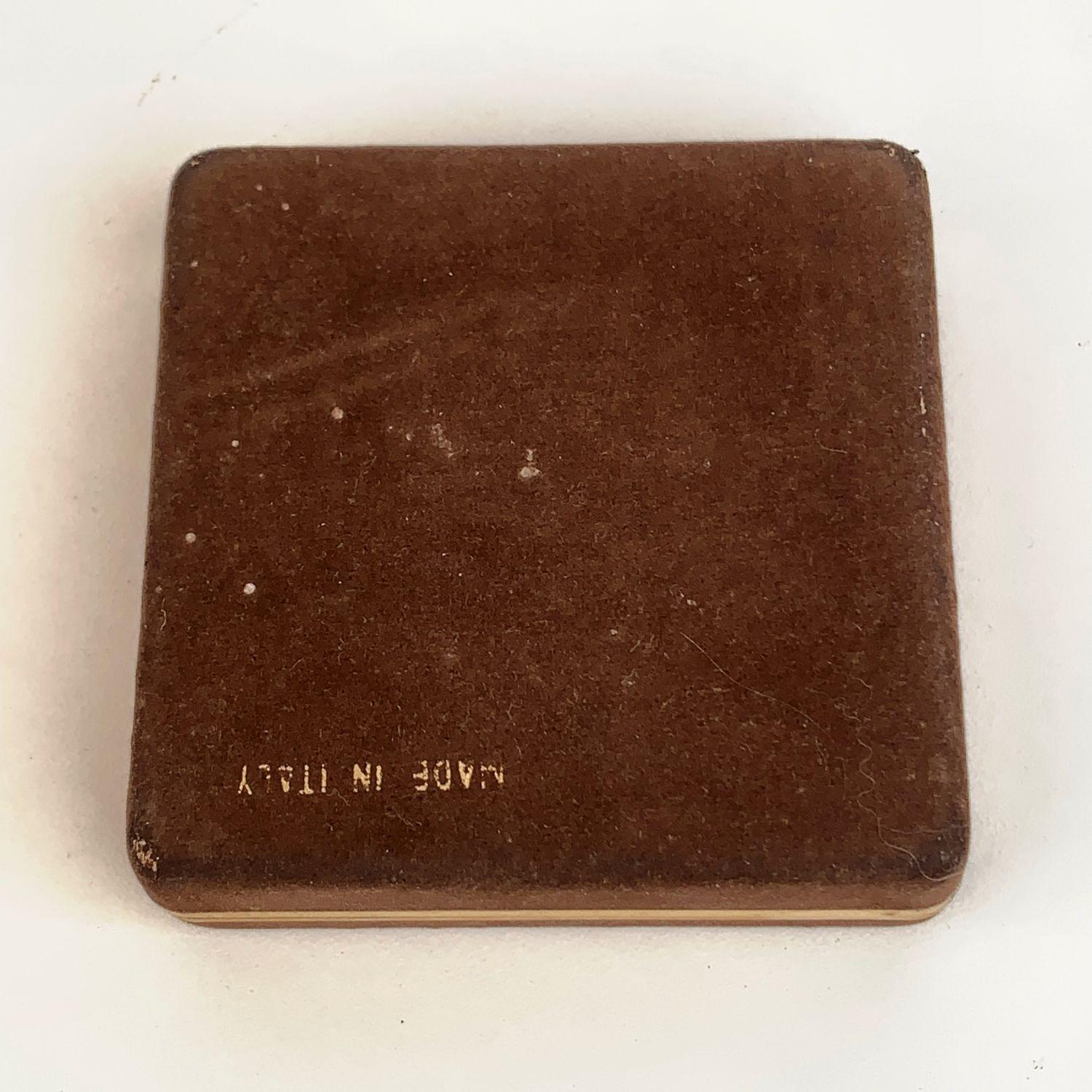 Women's Gucci Vintage Brown Signature Web Disposable Lighter Case Cover