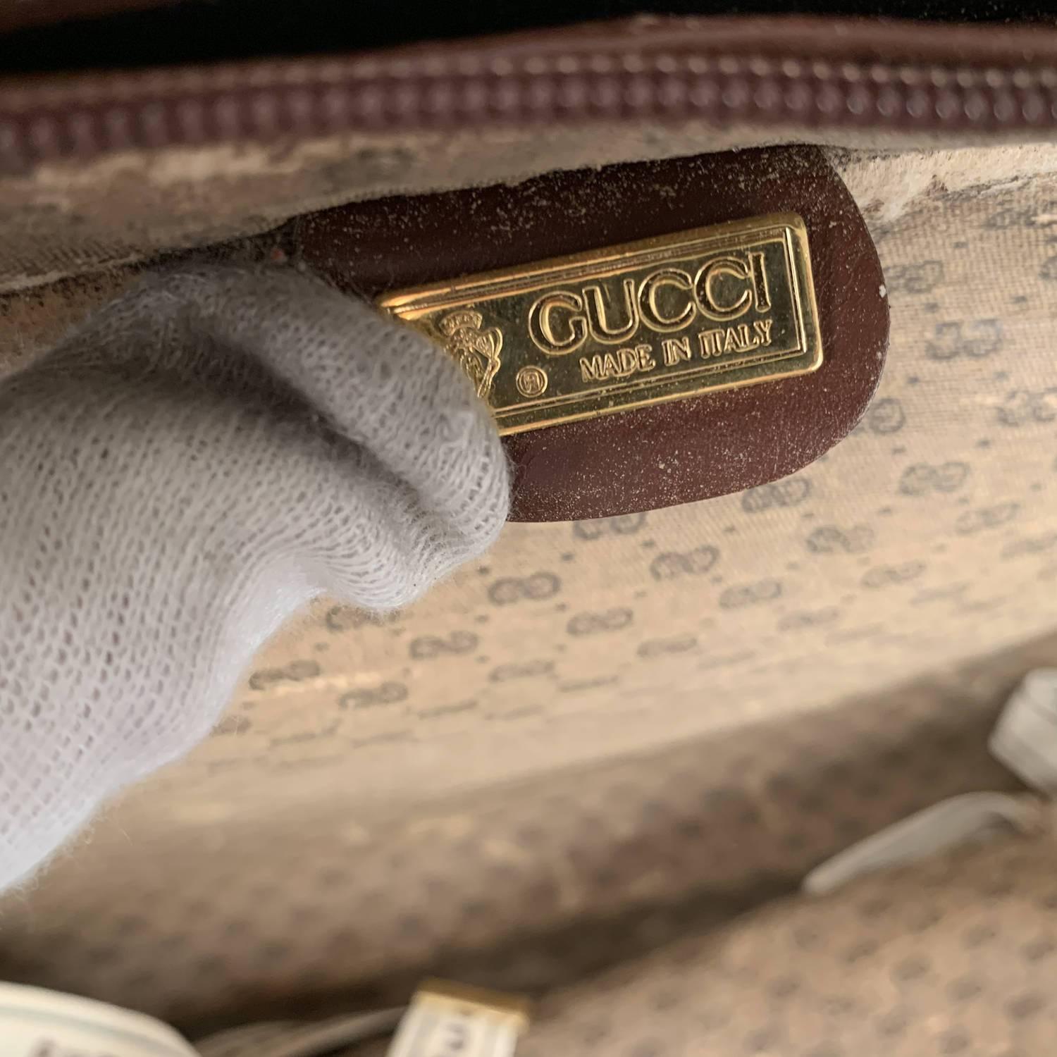 Gucci Vintage Cabin Size Suitcase Bag 3