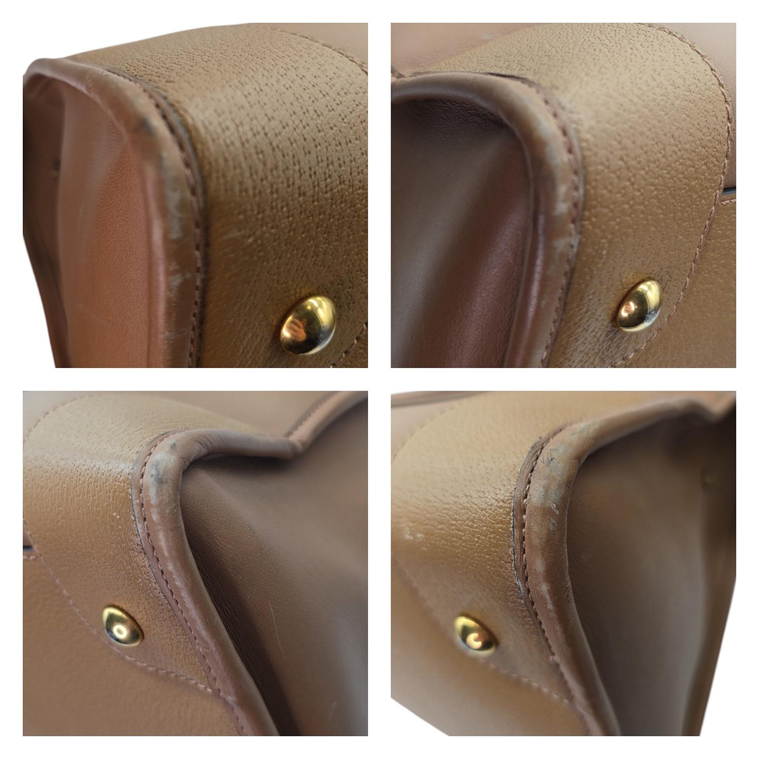 Gucci Vintage Calfskin Web Bauletto XL Duffle Bag For Sale 3