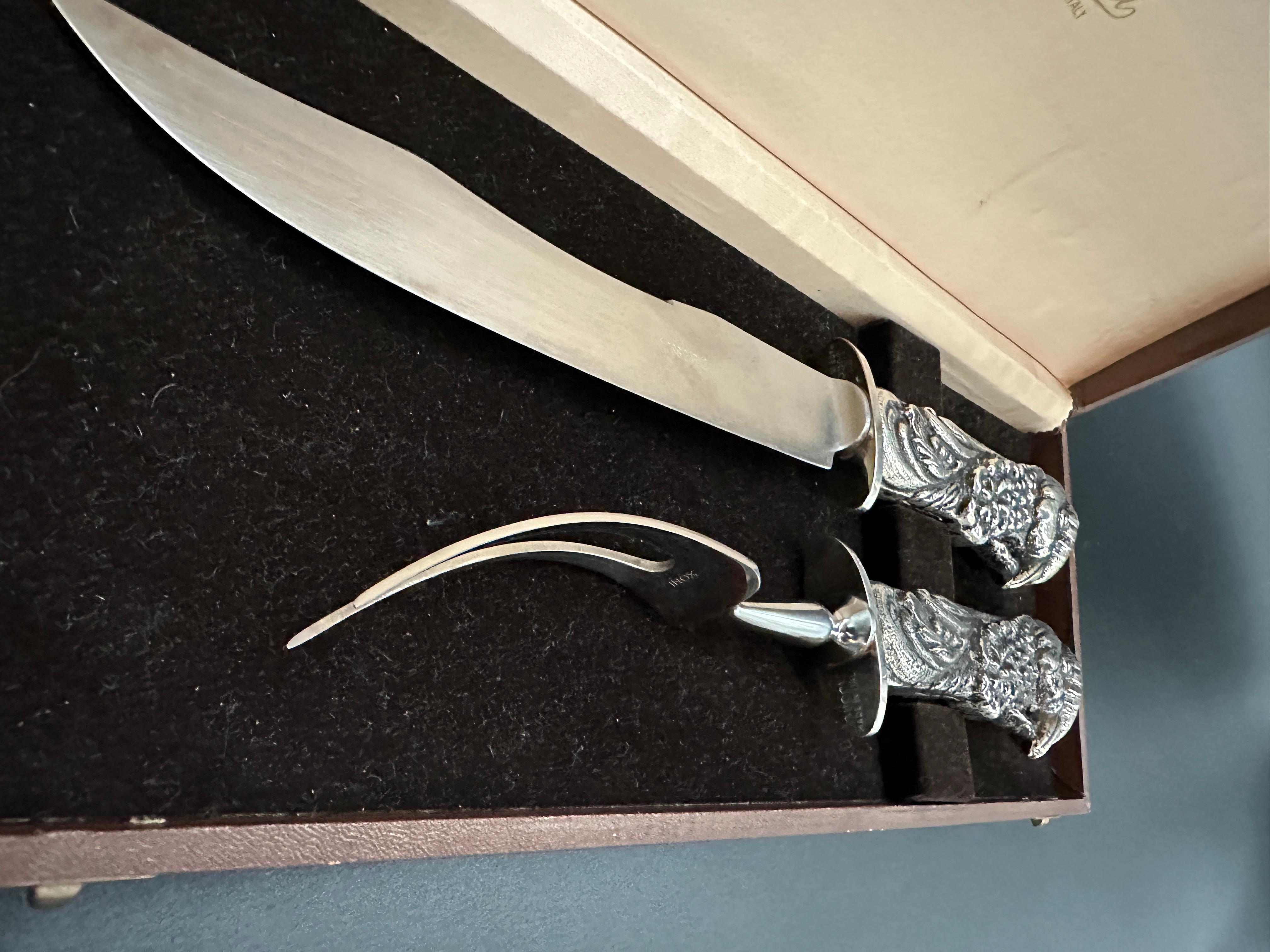 Gucci Vintage Carving Set For Sale 2