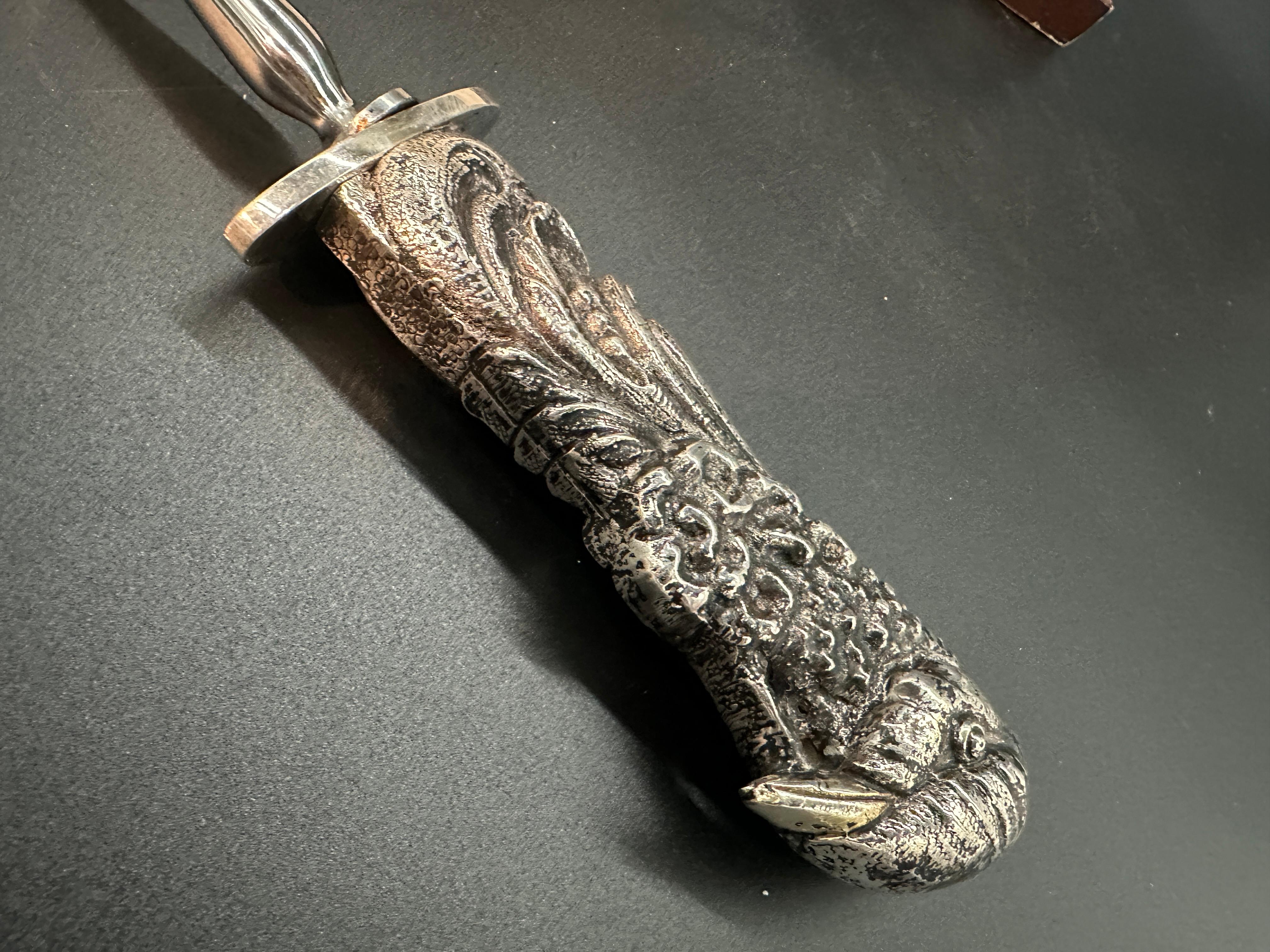 Italian Gucci Vintage Carving Set For Sale