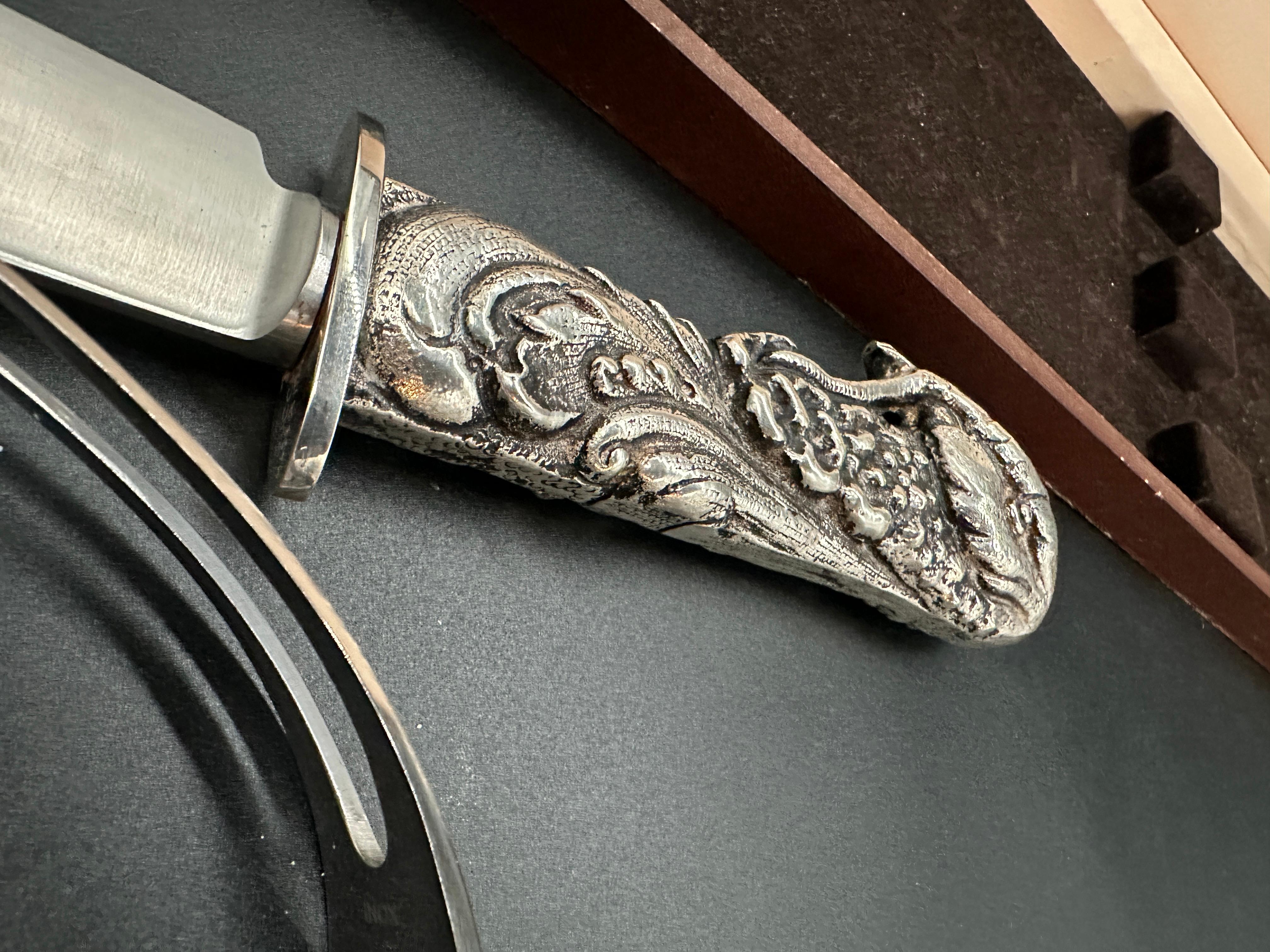 Gucci Vintage Carving Set In Excellent Condition For Sale In Los Angeles, CA