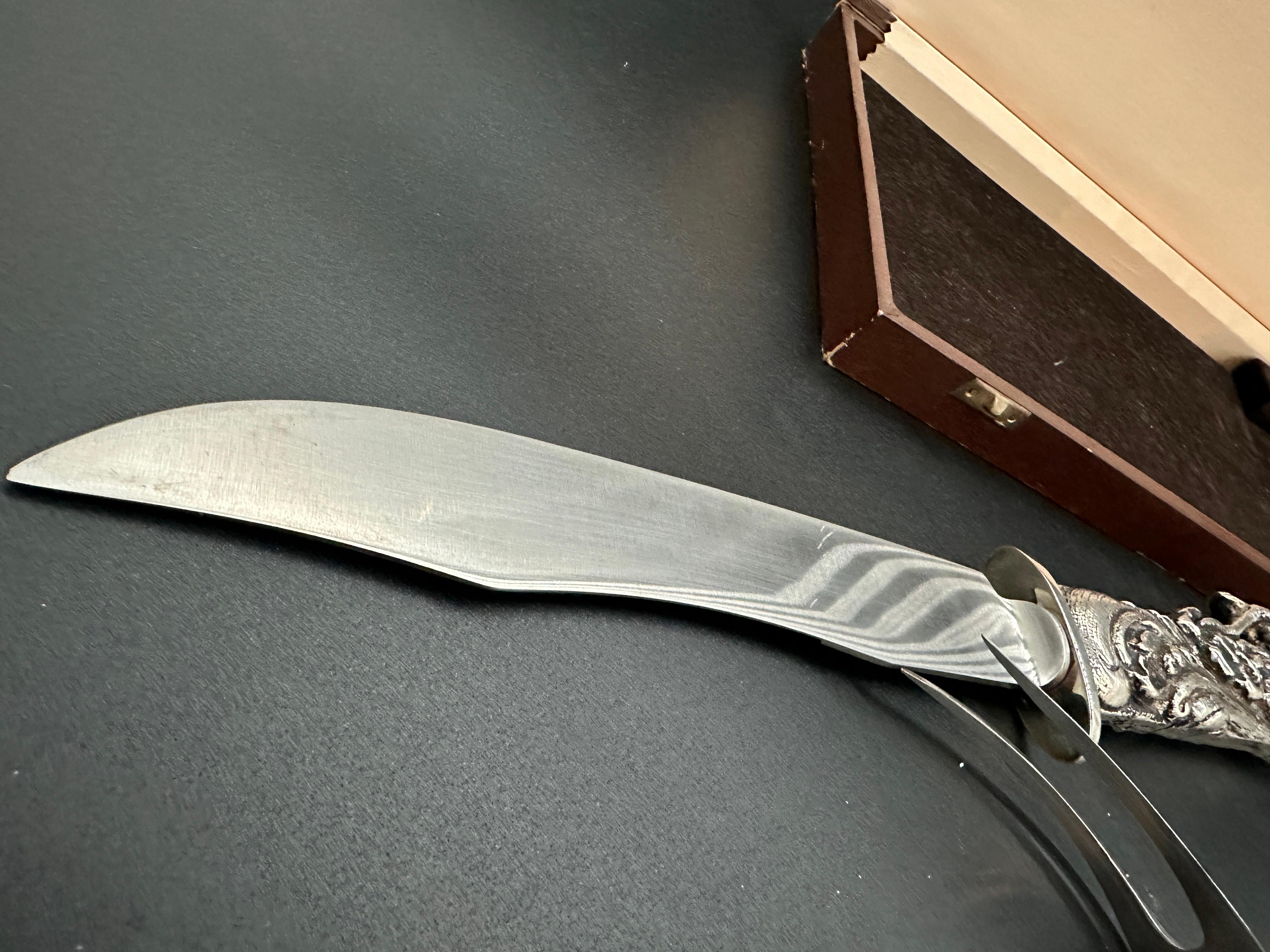 20th Century Gucci Vintage Carving Set For Sale
