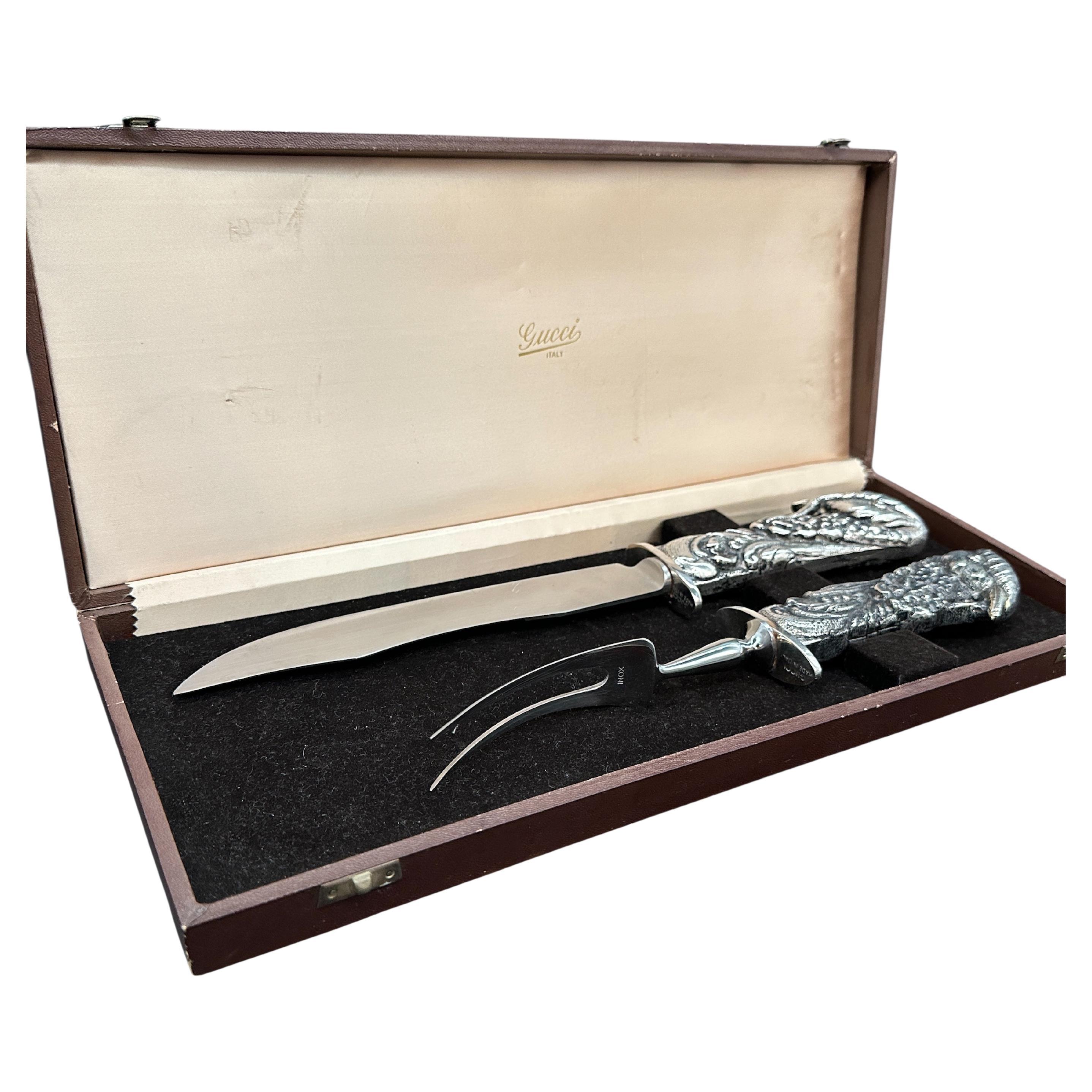 Gucci Vintage Carving Set