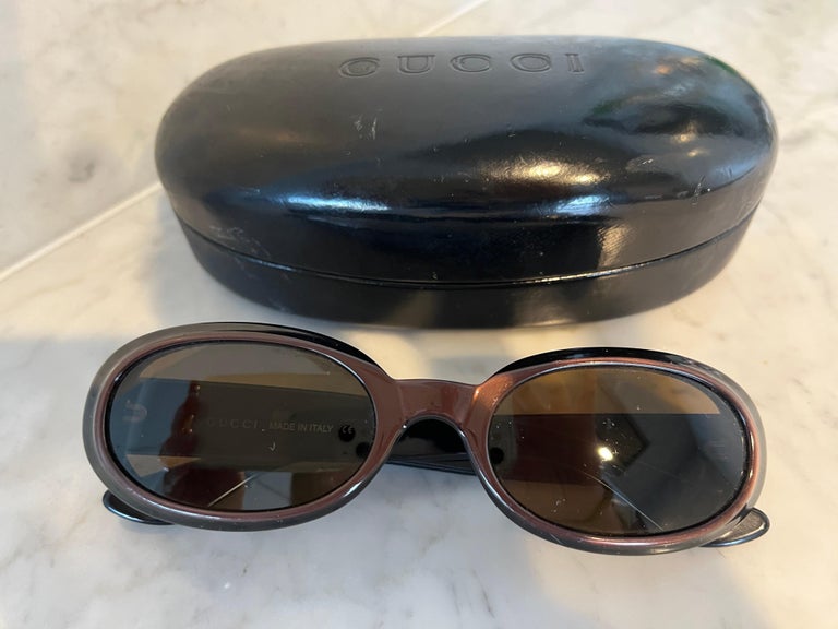 GUCCI VINTAGE CATEYE Sunglasses 1990s For Sale at 1stDibs