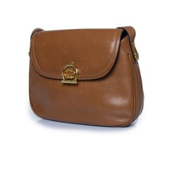 Gucci, vintage cognac GG clasp bag