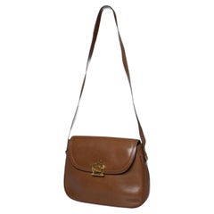 Gucci, vintage cognac GG clasp bag