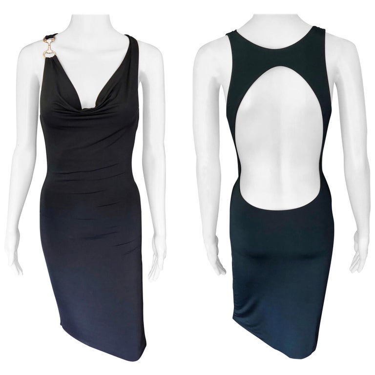 white christmas dresses Gucci Tom Ford S/S 1997 Blue & Green Velvet Dress – Vintage Grace main image 0