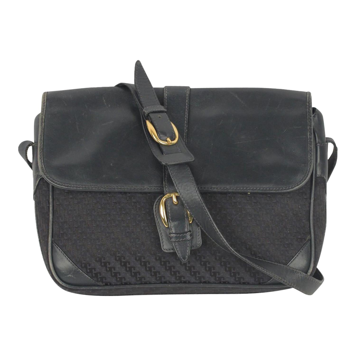 gucci blue messenger bag