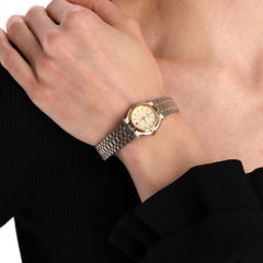 Gucci Vintage Date 9000L Two-Tone Stainless Steel & Gold Watch