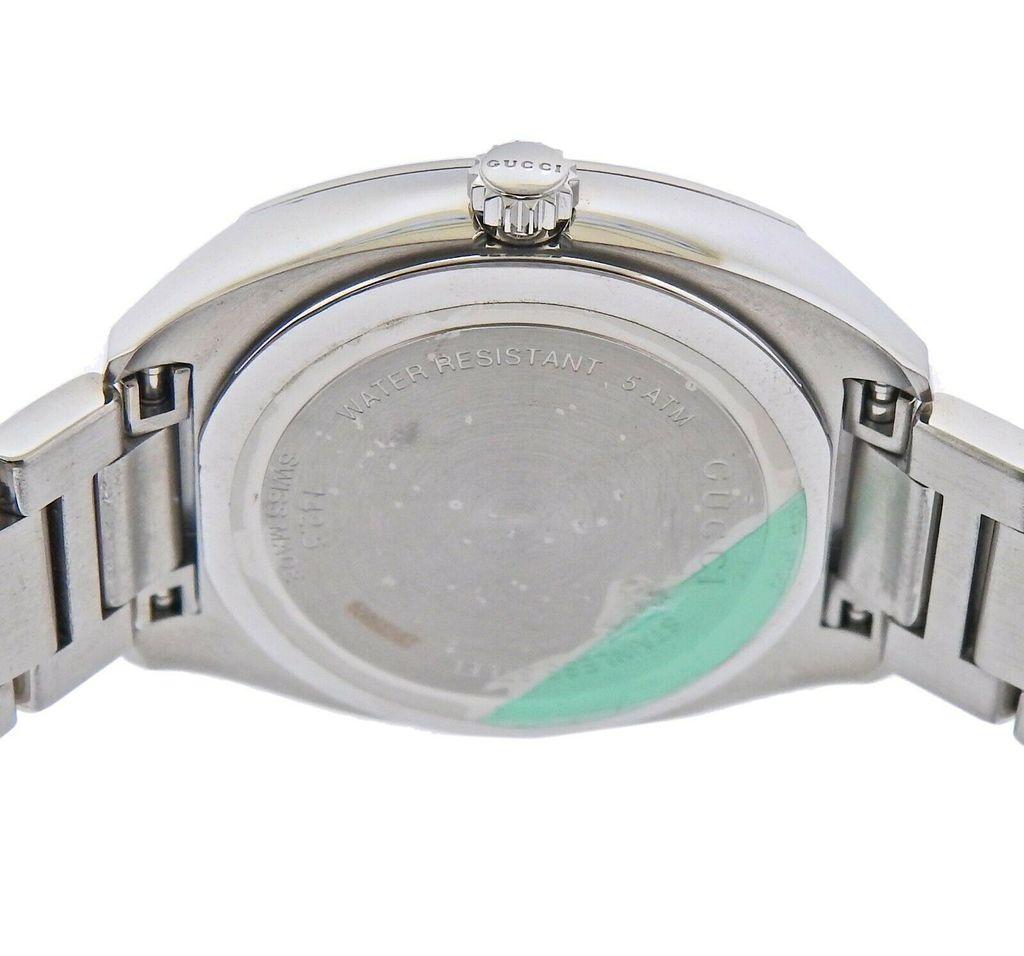 Gucci Vintage Diamond Dial Steel Ladies 