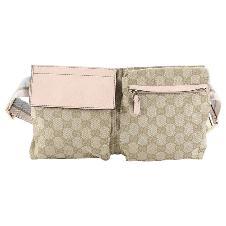 gucci double belt bag