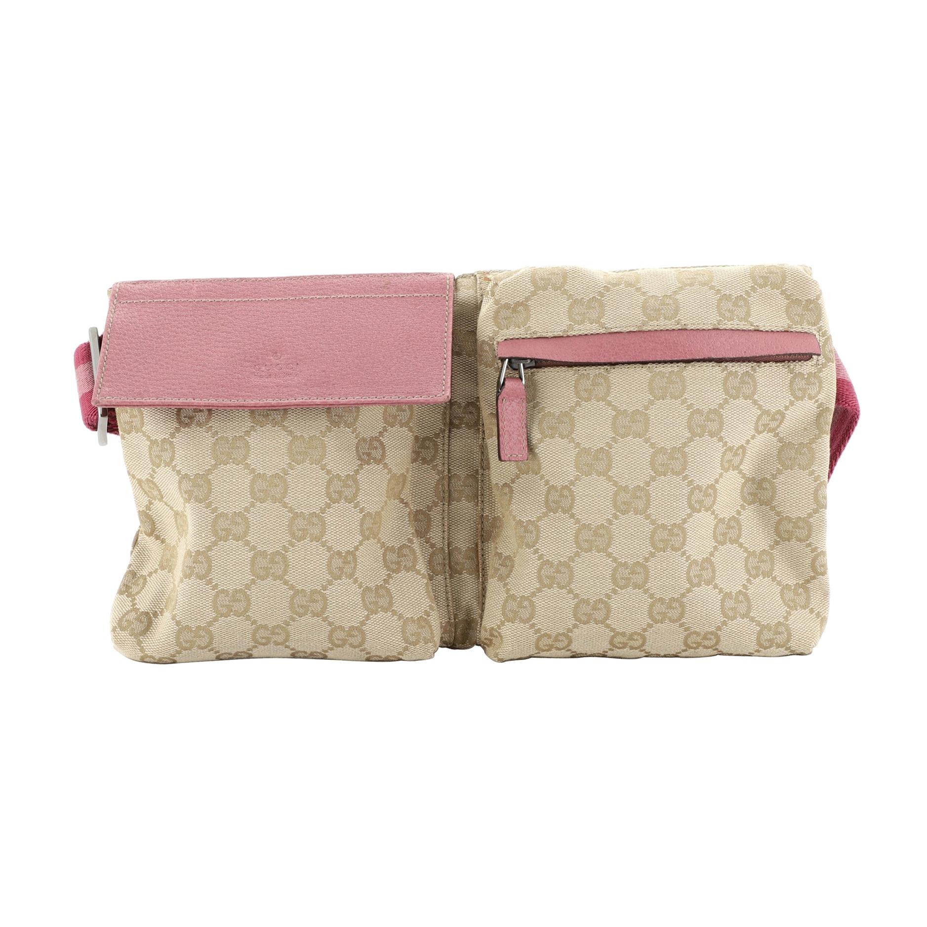 gucci double belt bag