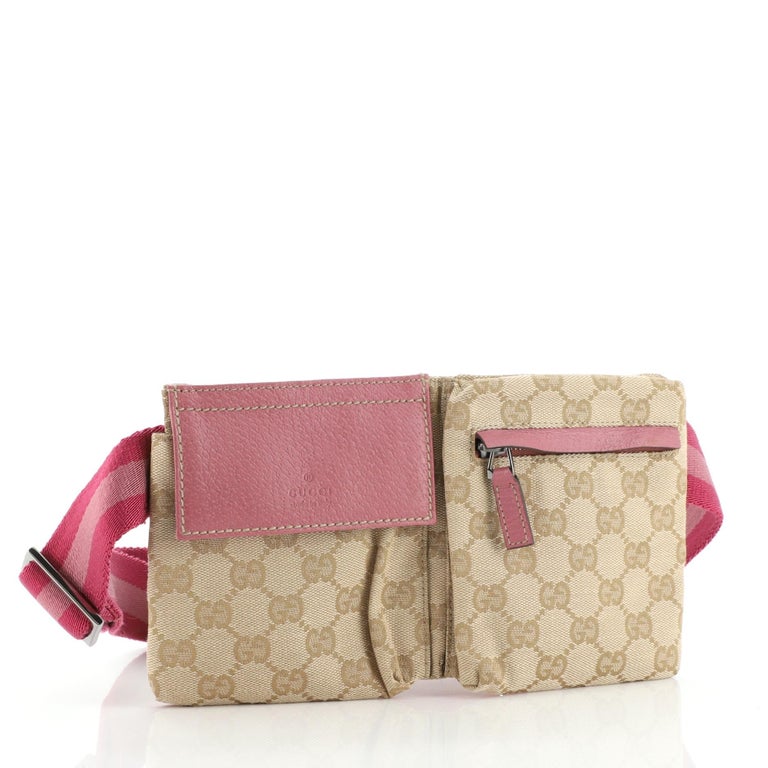 Gucci Waist Bag - 36 For Sale on 1stDibs  vintage gucci belt bag, gucci  double belt bag, gucci belt bag vintage