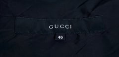 Gucci Vintage Double Breasted Belted Trenchcoat mit angehängter Reisetasche
