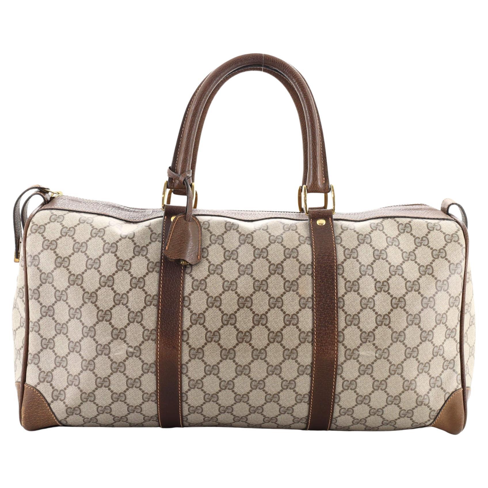 Gucci Medium Savoy Duffle Bag - Neutrals