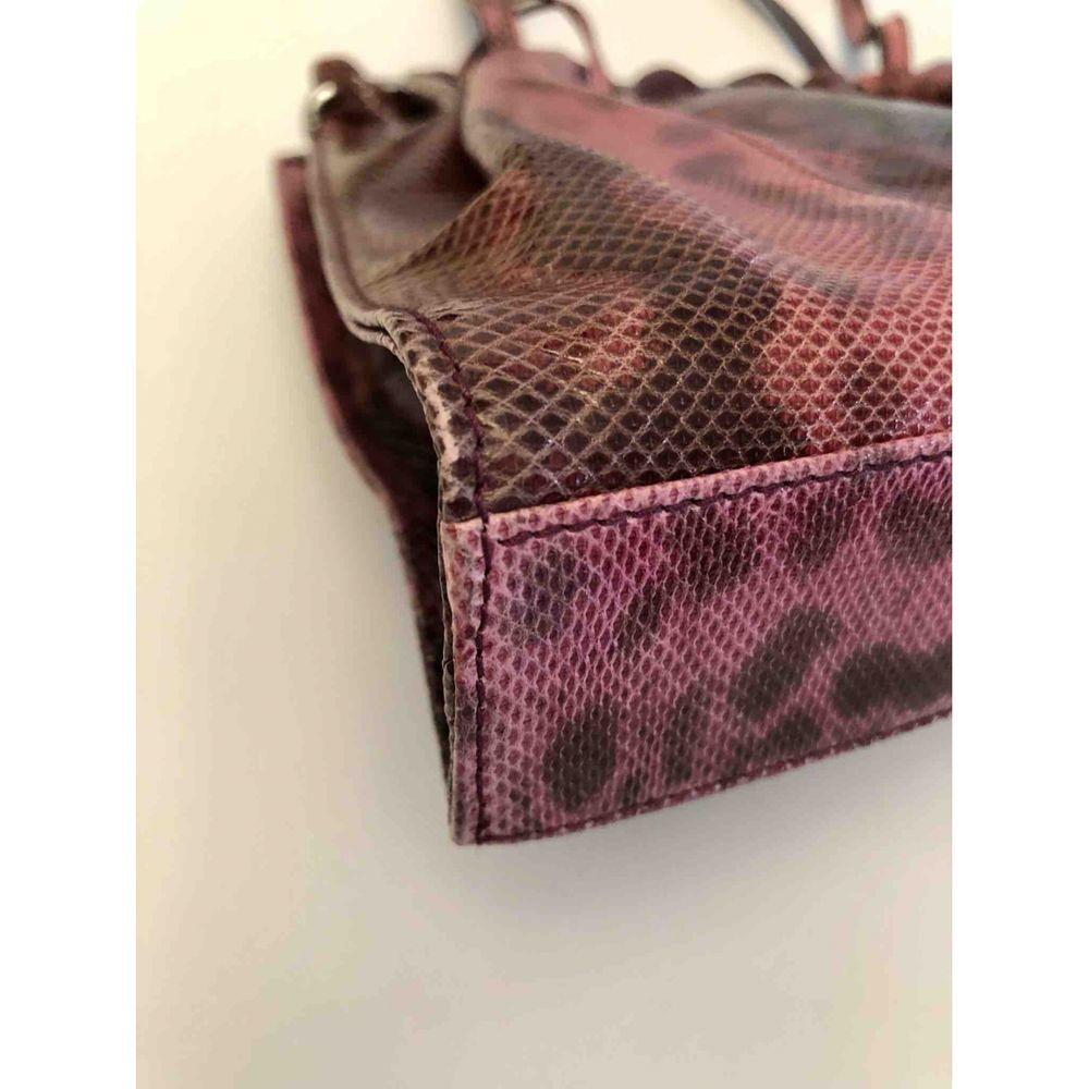 Gucci Vintage Exotic Leather Lizard Handbag in Multicolour 2
