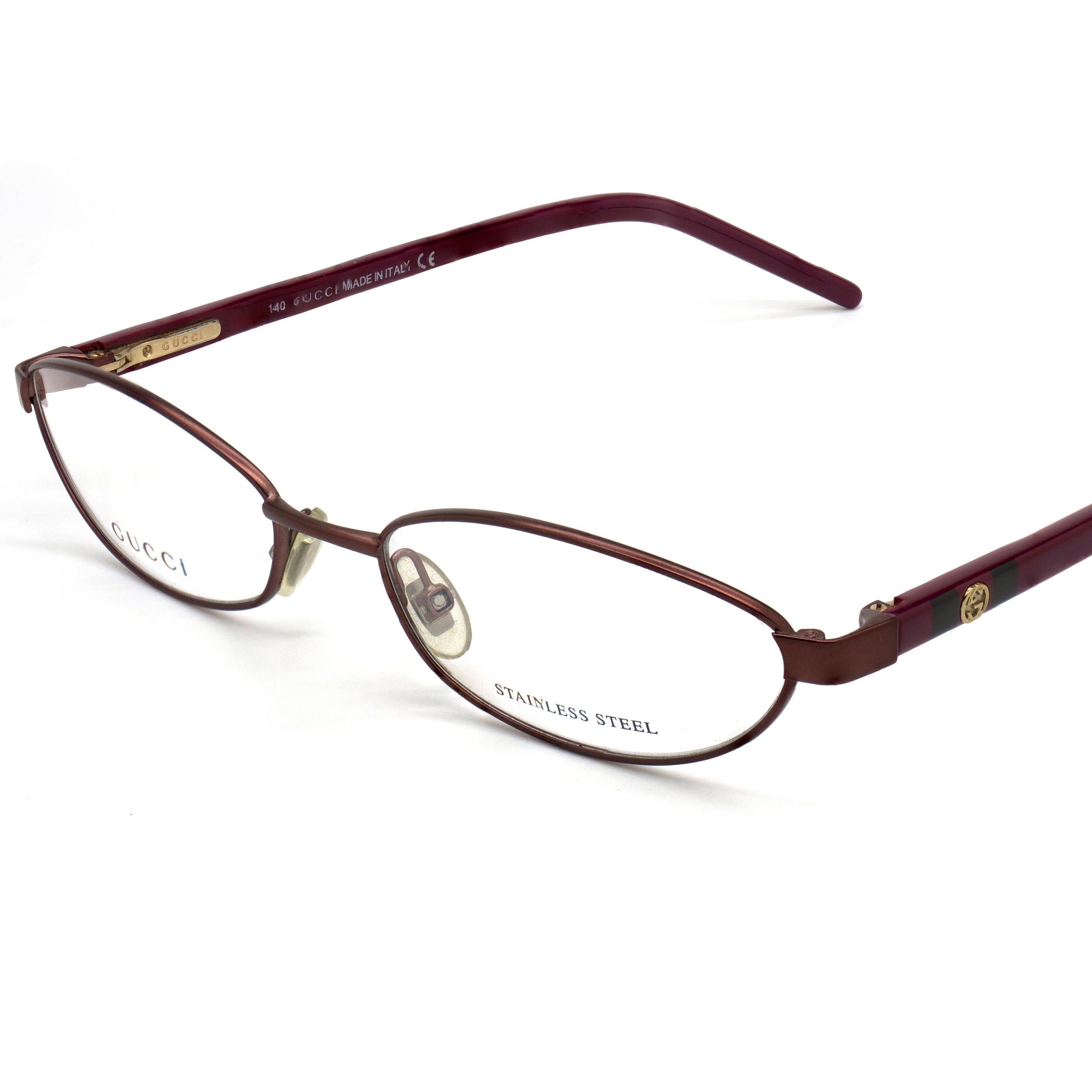 Gucci vintage eyeglasses frame In New Condition In Santa Clarita, CA