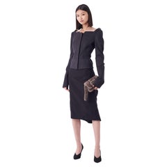 Gucci Vintage F/W 2003 Chaqueta y Falda de Pasarela