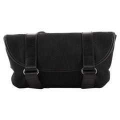 Gucci Vintage Flap Waist Bag GG Canvas Medium Gucci Vintage Flap Waist Bag GG Canvas Medium