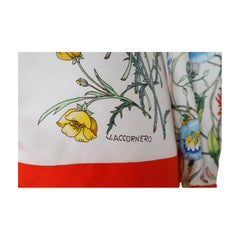 Gucci Vintage Flora Silk Shirt