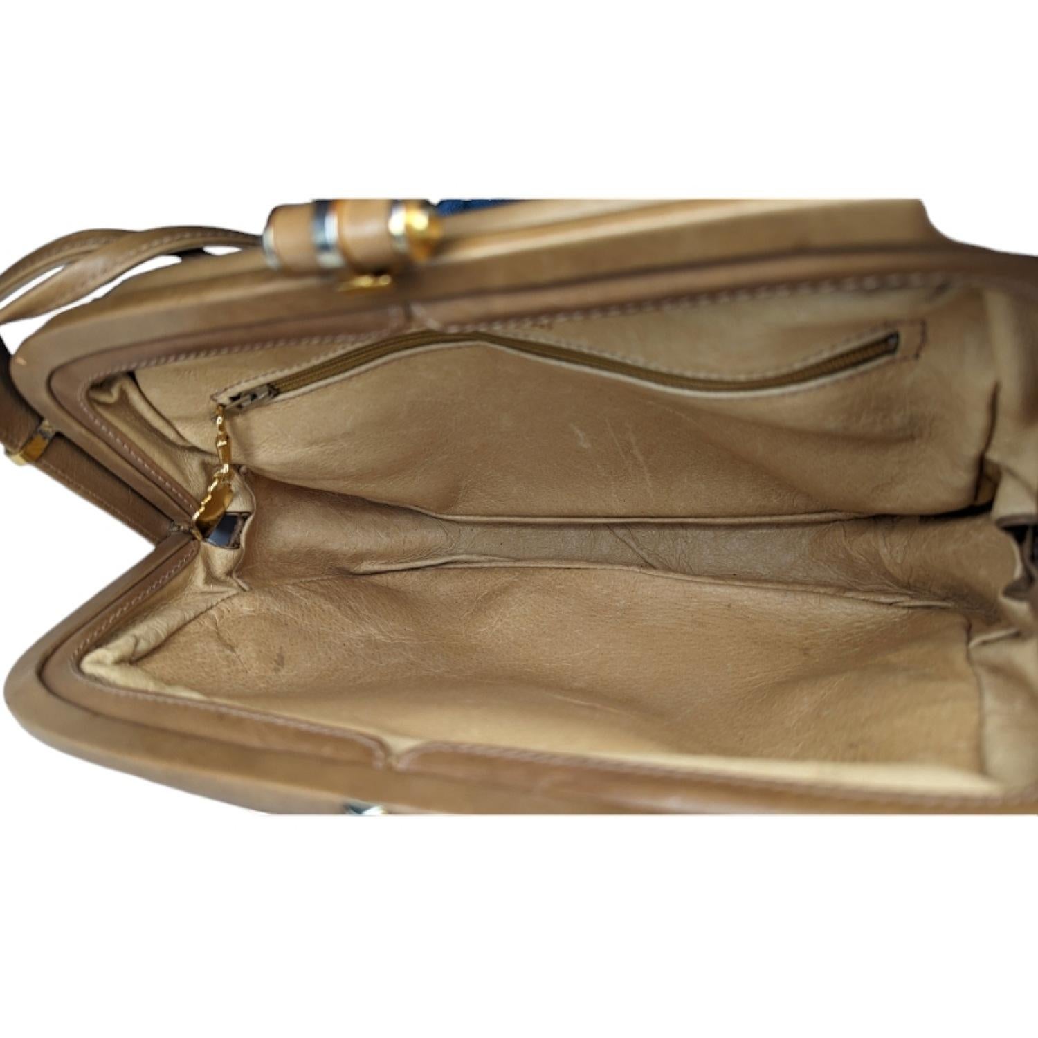 Sac à bandoulière Gucci Vintage GG Micro Monogram en vente 2
