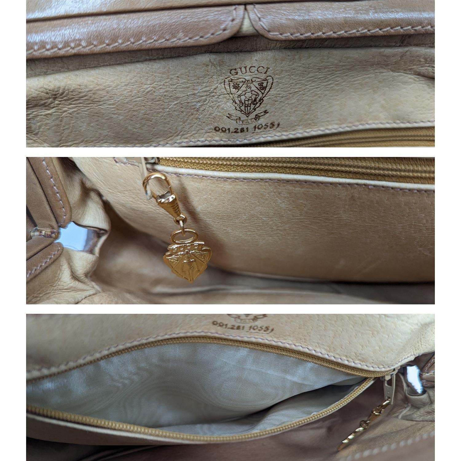 Sac à bandoulière Gucci Vintage GG Micro Monogram en vente 3