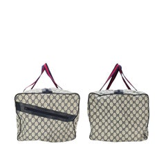 Gucci Vintage GG Plus Weekender Borsone da trasporto