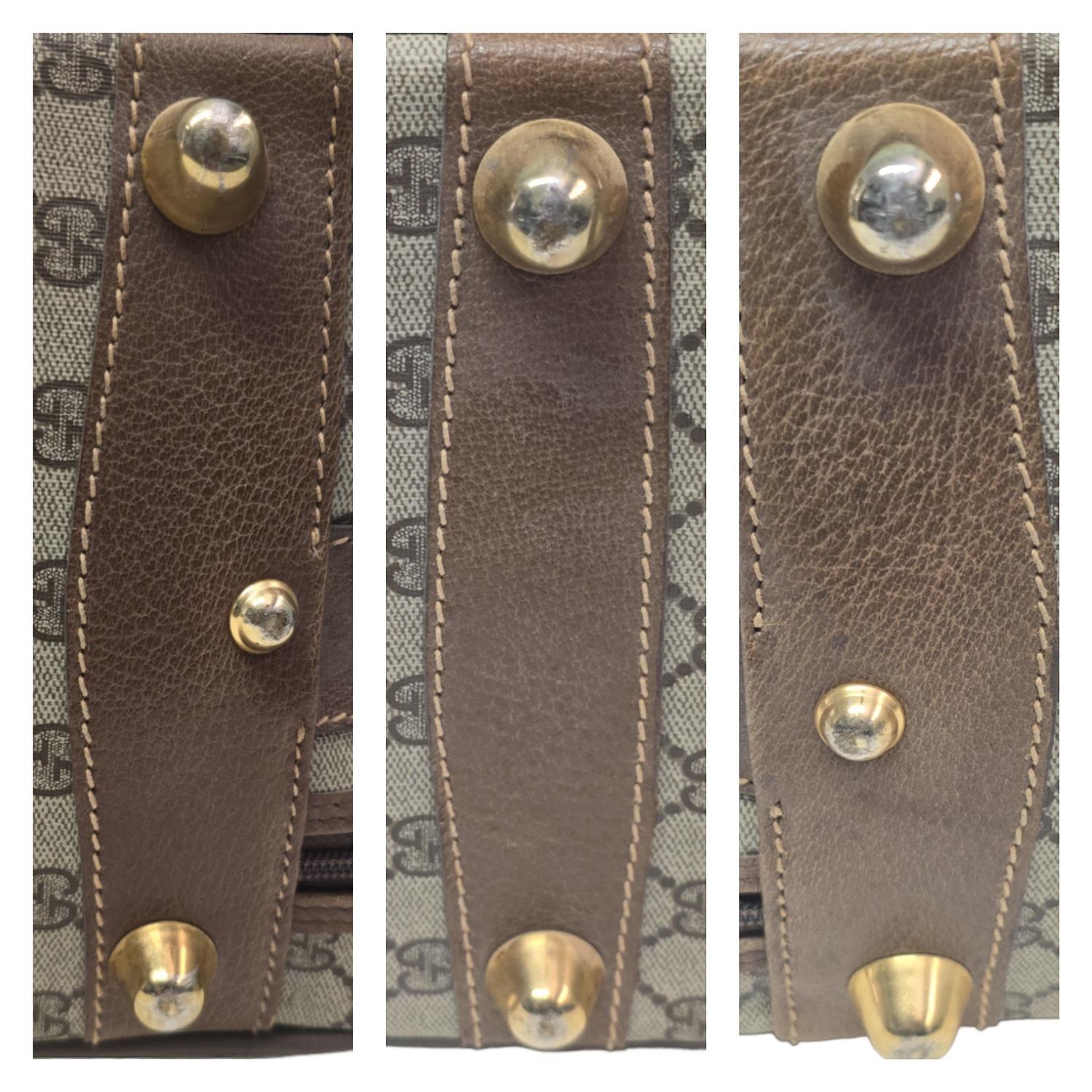 Gucci Vintage GG Pluss Web Suitcase 5