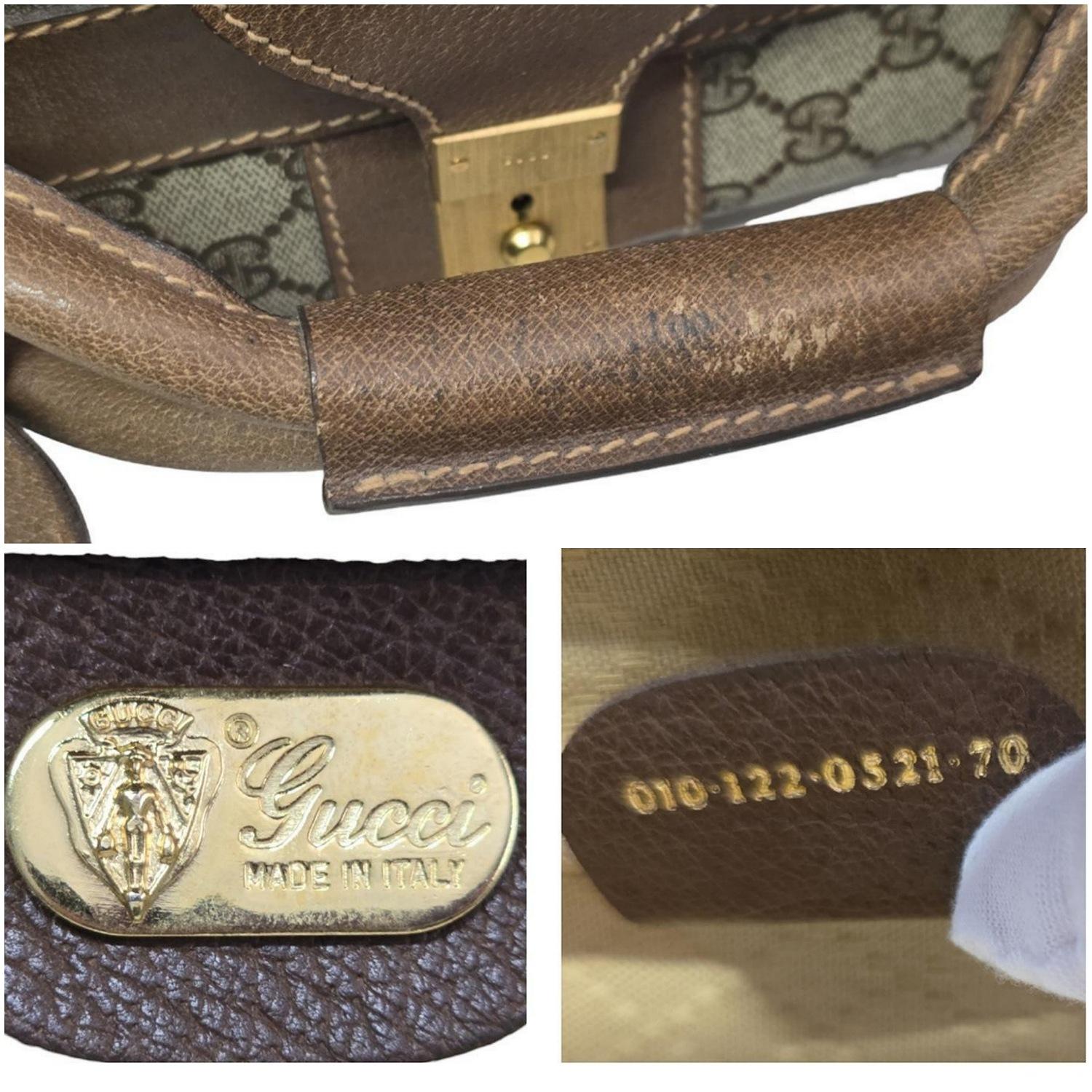 Gucci Vintage GG Pluss Web Suitcase 2