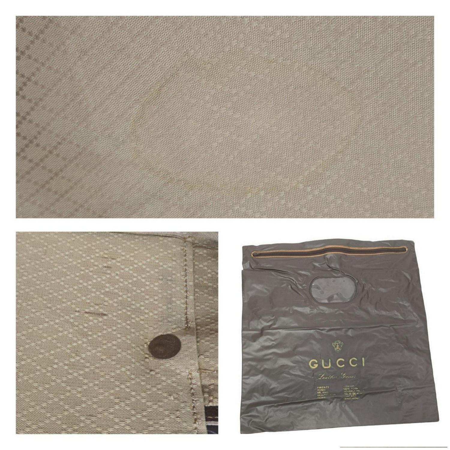 Gucci Vintage GG Pluss Web Suitcase 3