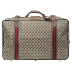 Gucci Vintage GG Pluss Web Suitcase