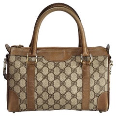 Gucci Vintage GG Supreme Boston 25 Tasche