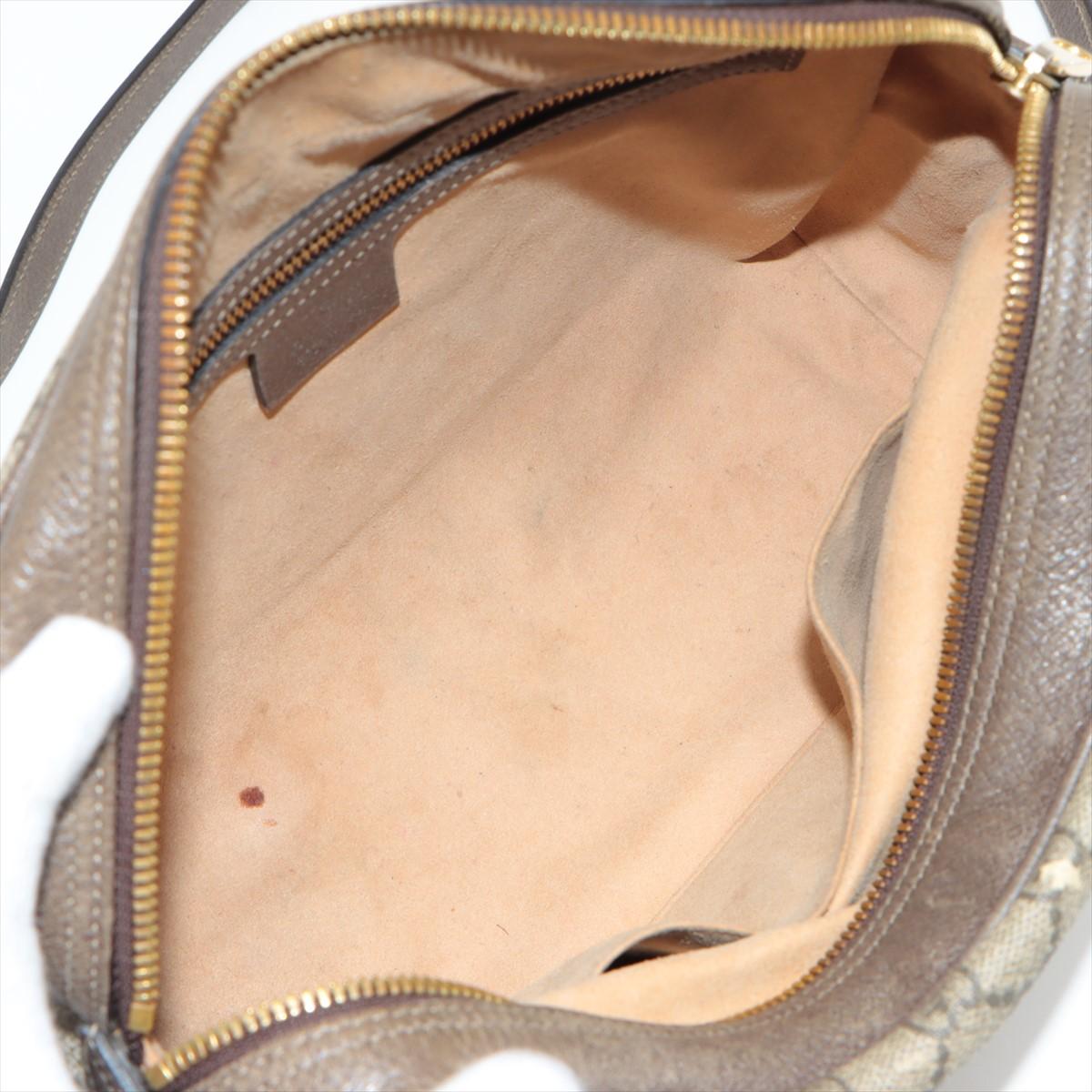 Bolso Gucci Vintage GG Supreme Ophidia Beige 3