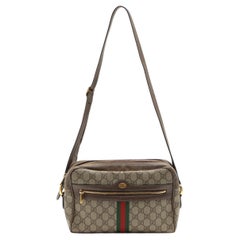 Bolso Gucci Vintage GG Supreme Ophidia Beige