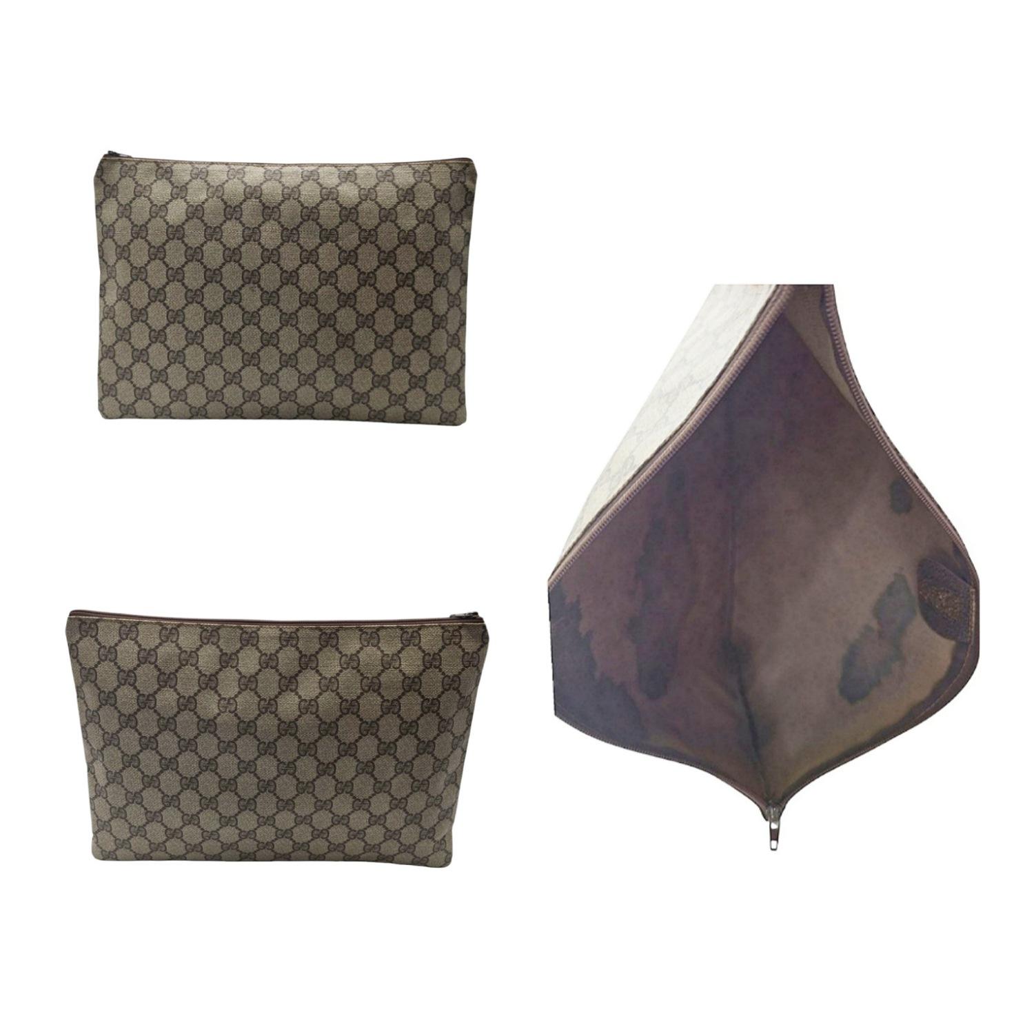 Bolsa Gucci Vintage GG Supreme Weekender Duffle Bag con bolsa en venta 5