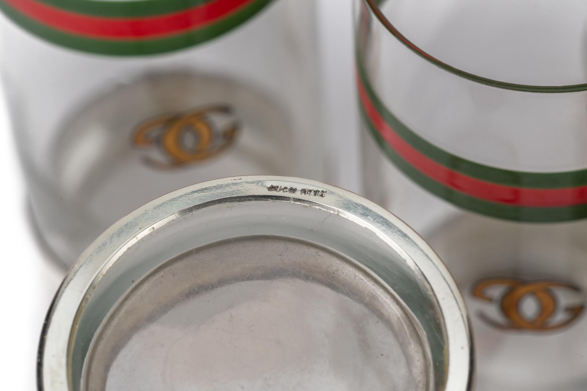Women's or Men's Gucci Vintage Glassware - Set of Six