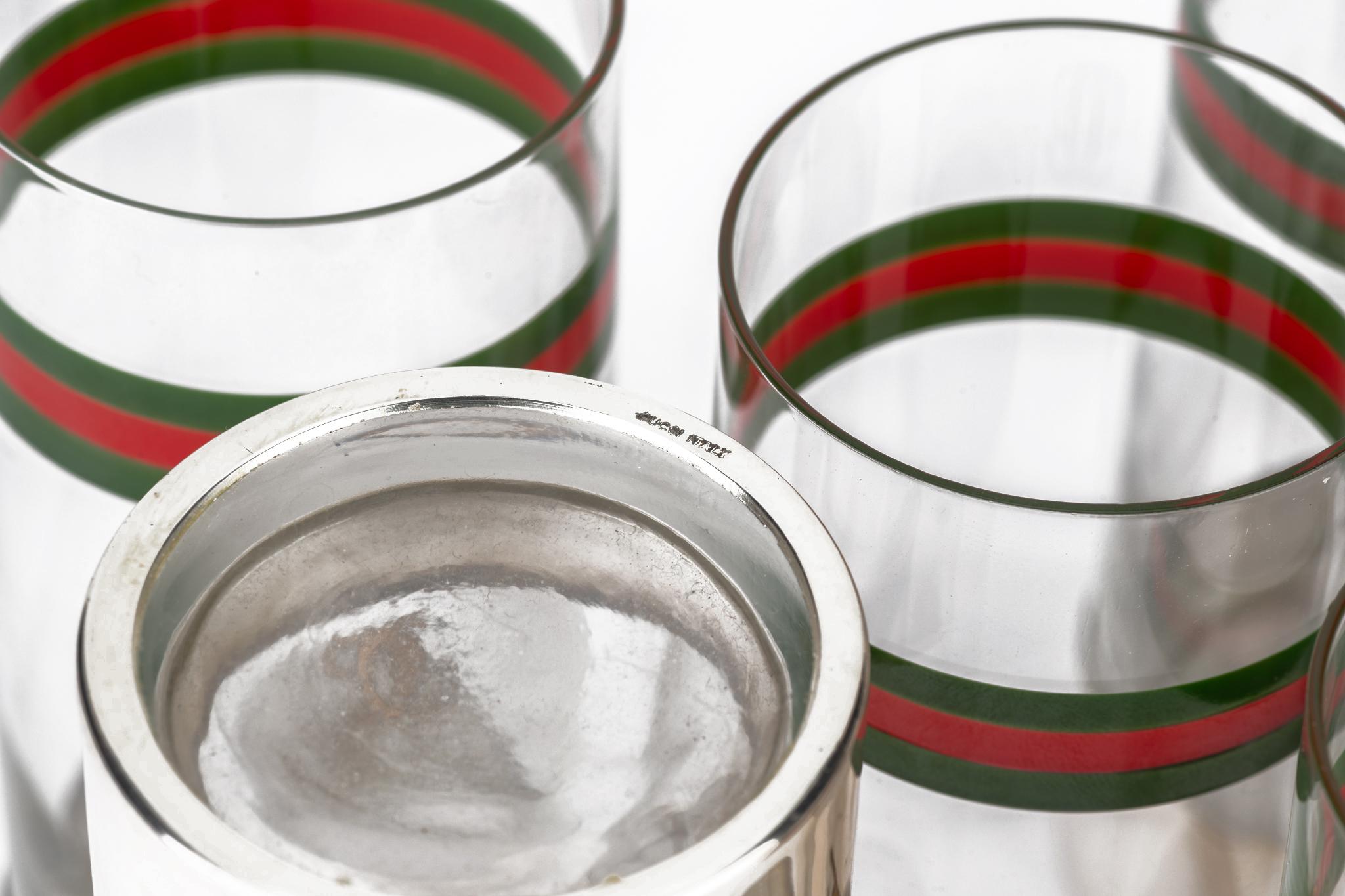 Gucci Vintage Glassware - Set of Six 1