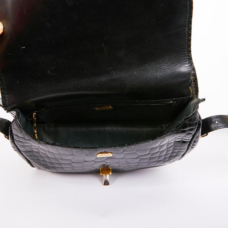 vintage gucci crocodile handbag