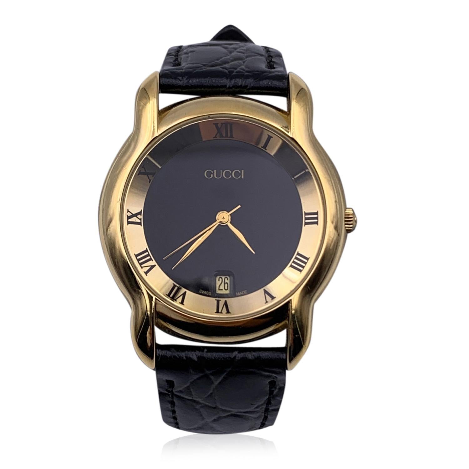 gucci watch leather strap