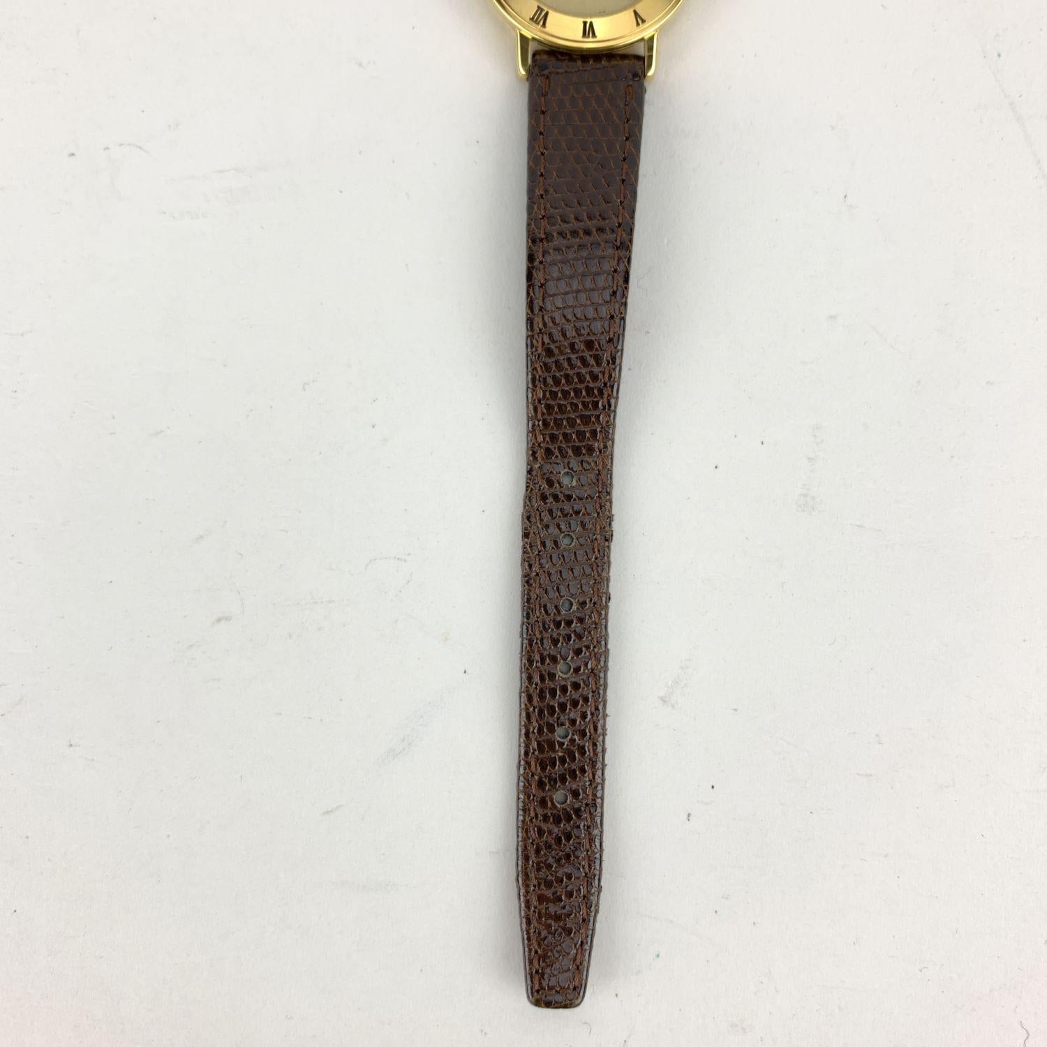 vintage gucci watch leather strap